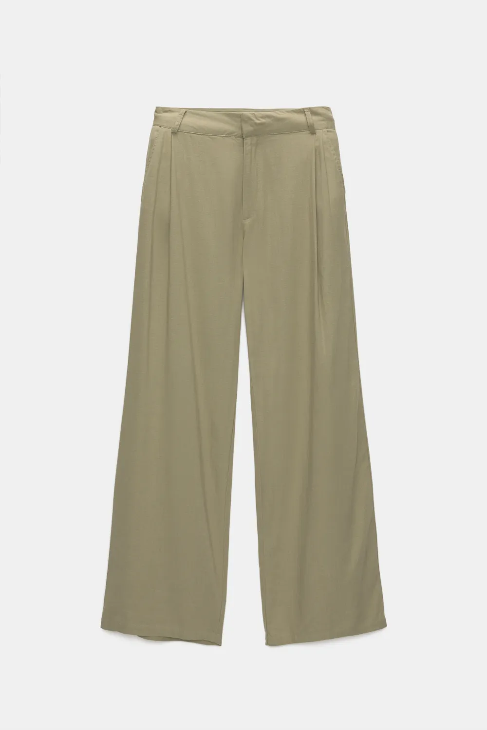 Pantalón de vestir fluido con lino