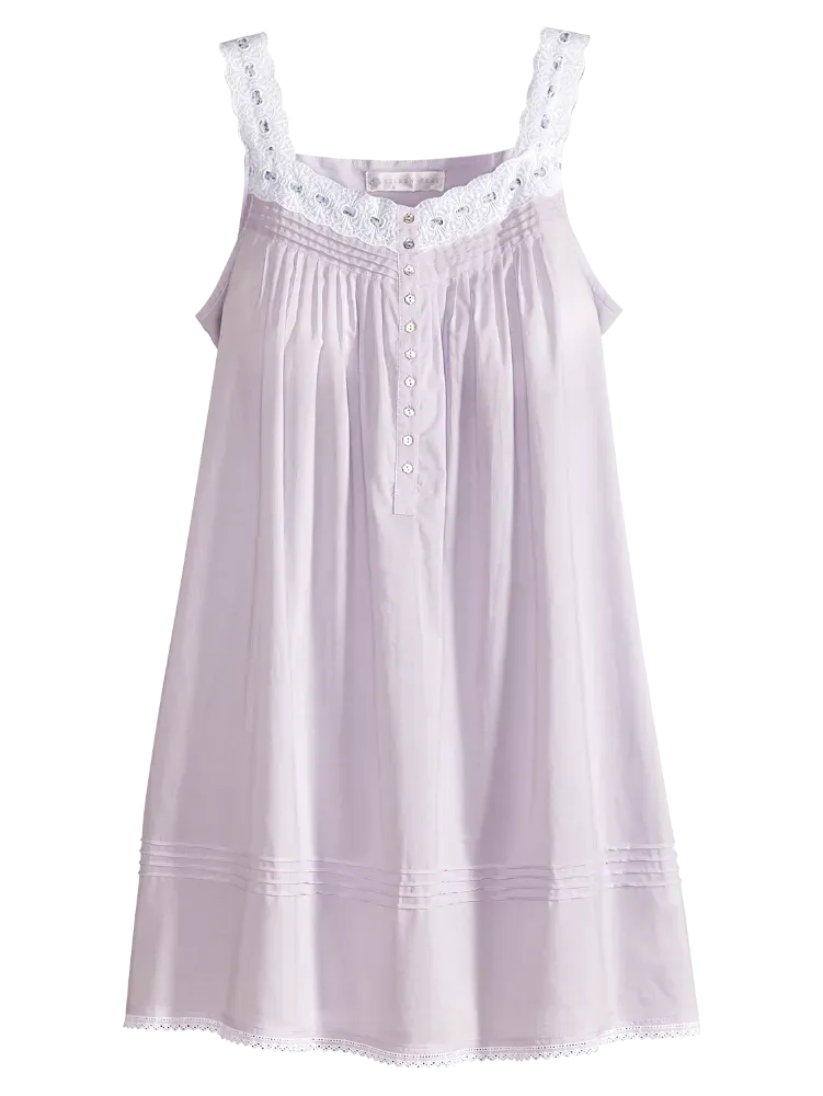 Eileen West Lavender Fields Cotton Lawn Chemise Nightgown