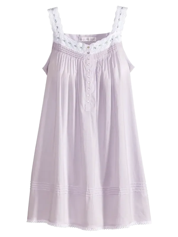 Eileen West Lavender Fields Cotton Lawn Chemise Nightgown