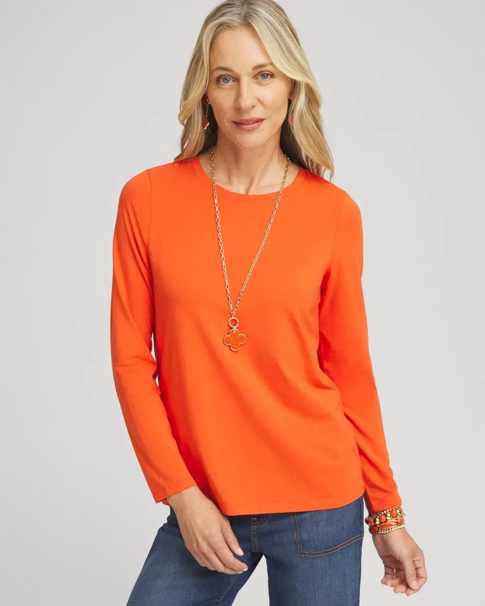 Touch of CoolTM Long Sleeve Tee