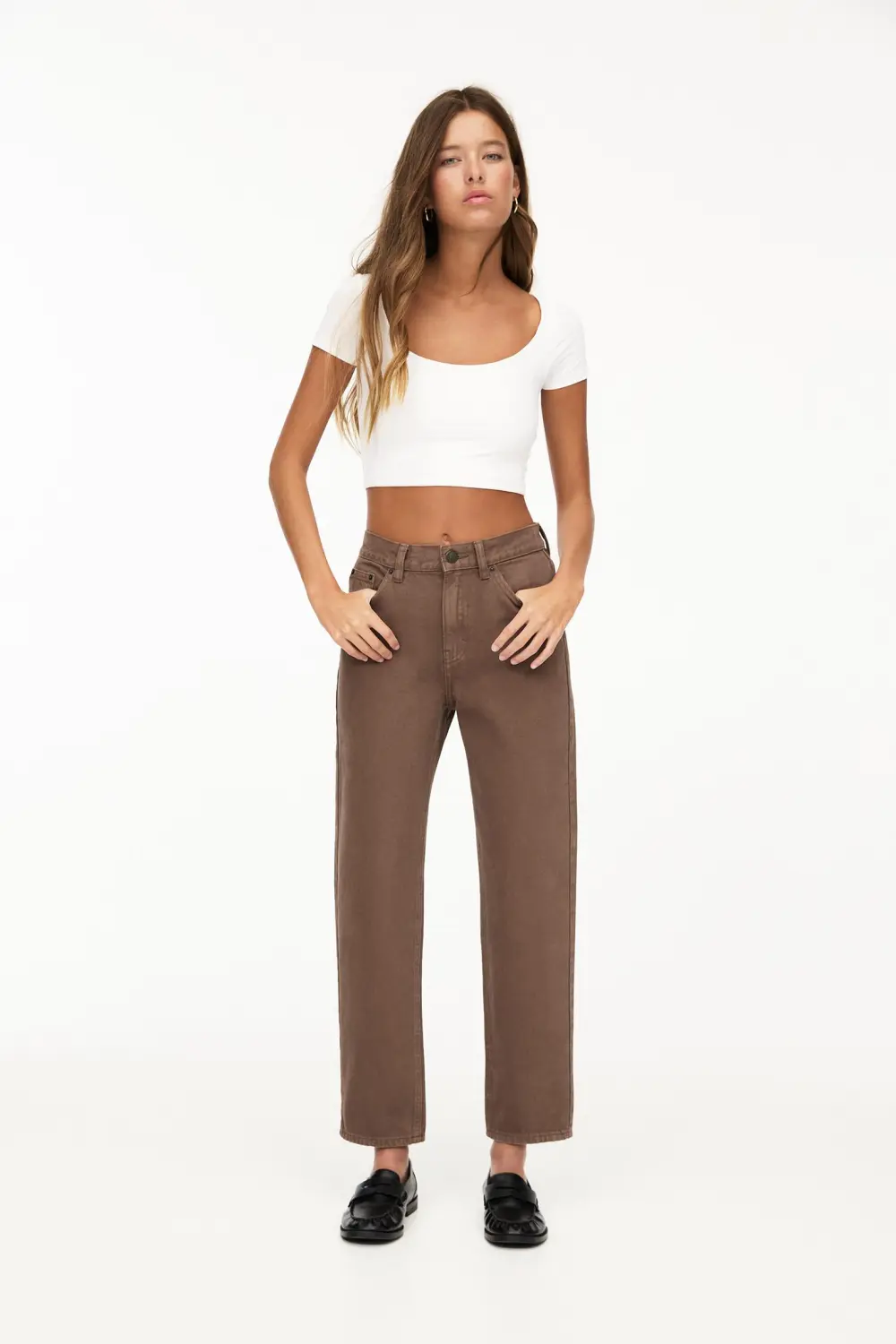 Jeans mom básicos