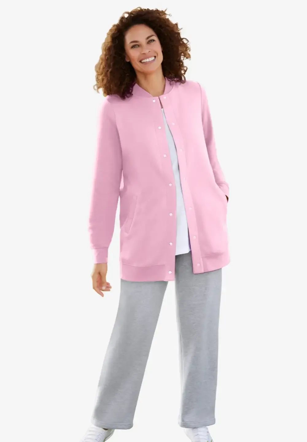 Fleece Baseball Jacket