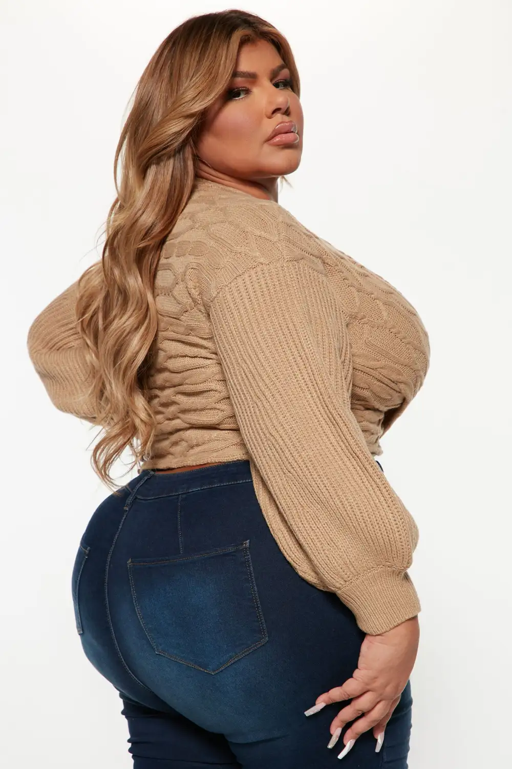 Keep It Chic Sweater - Taupe