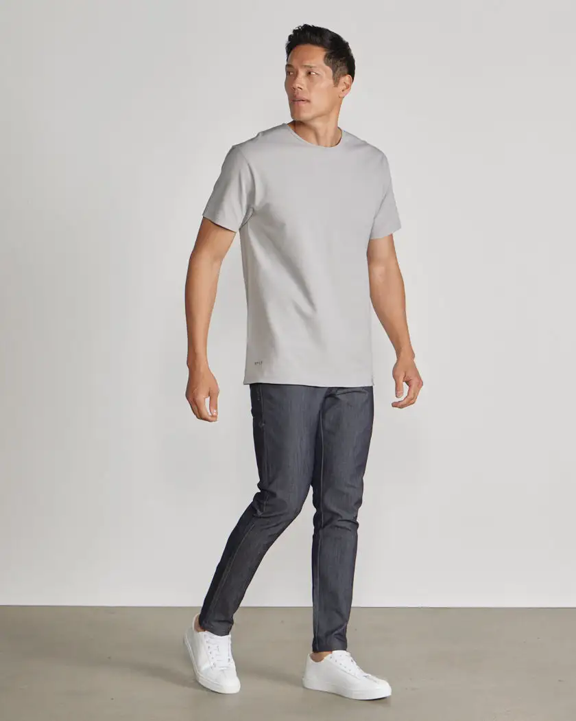 Lux Straight Hem Tee