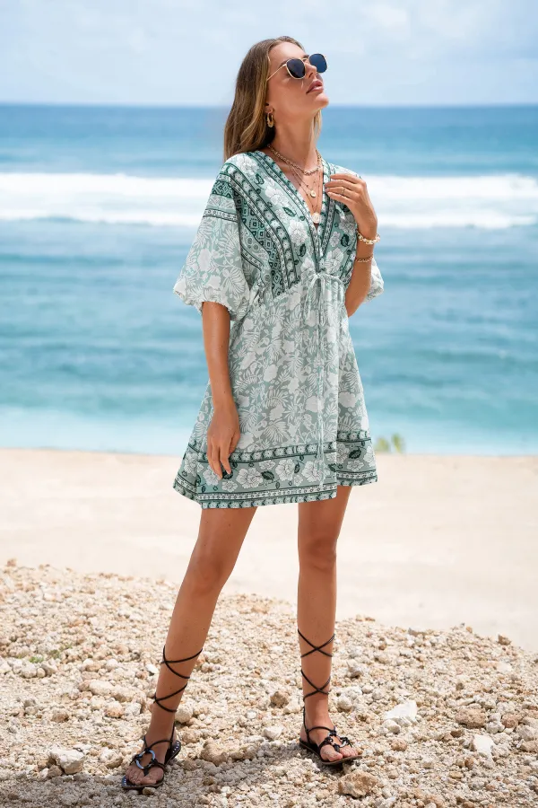 Secret Garden Floral Mini Dress