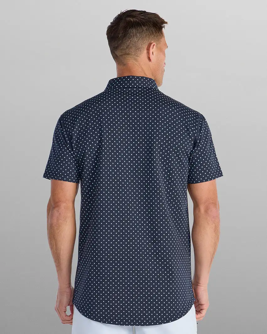 Drop-Cut: Lux Dotted Polo