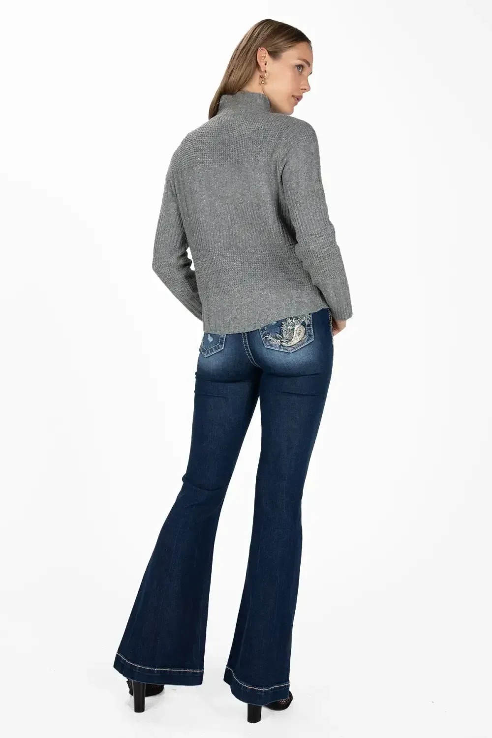 Speckled Knit Sweater
