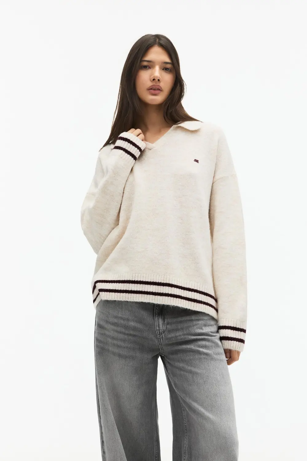 Jersey cuello polo