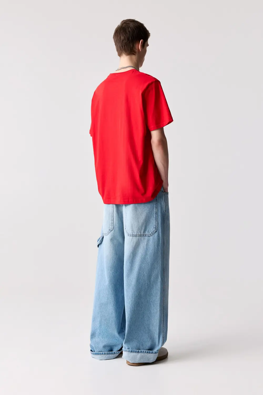 Basic short sleeve cotton T-shirt