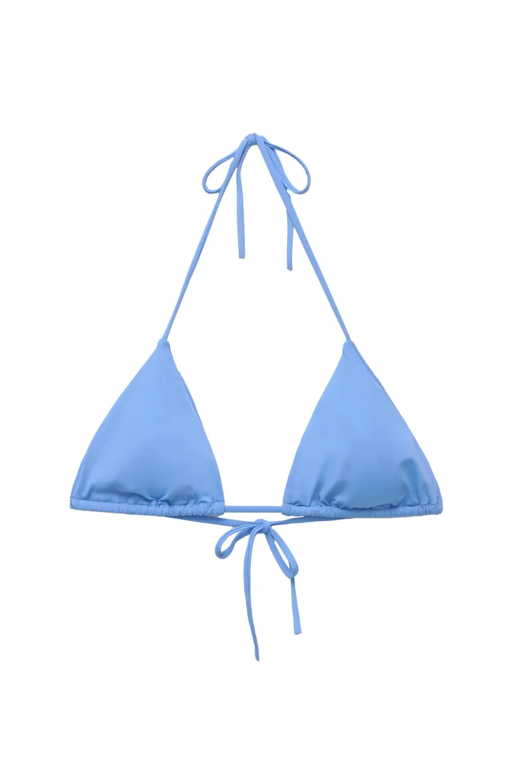 Triangle bikini top