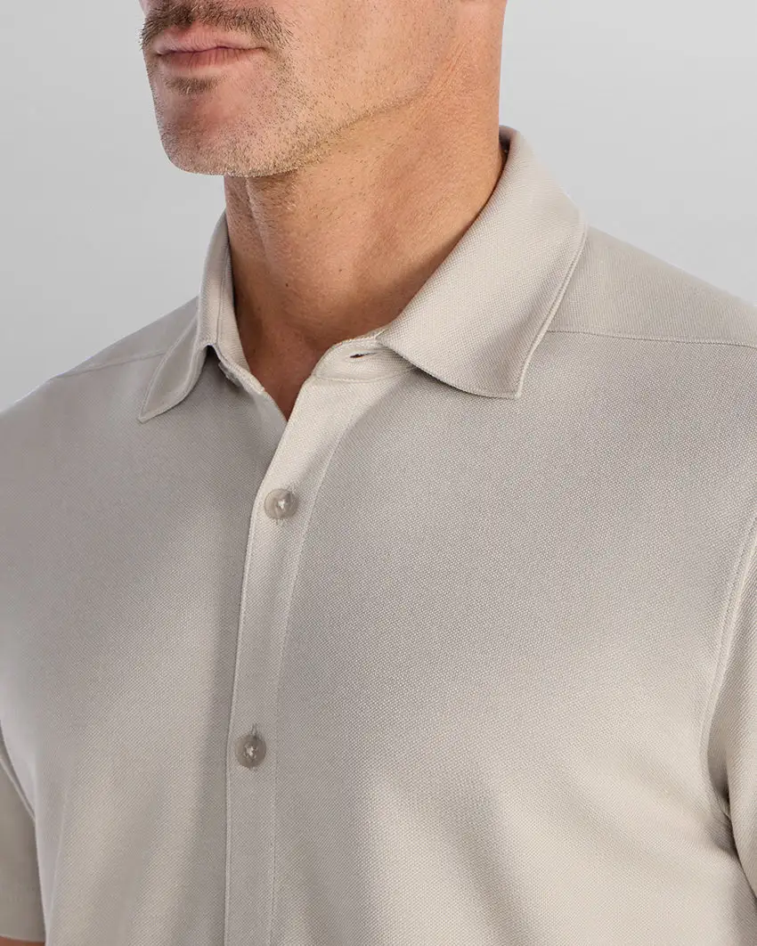 Bayside Oxford Short Sleeve Button Down