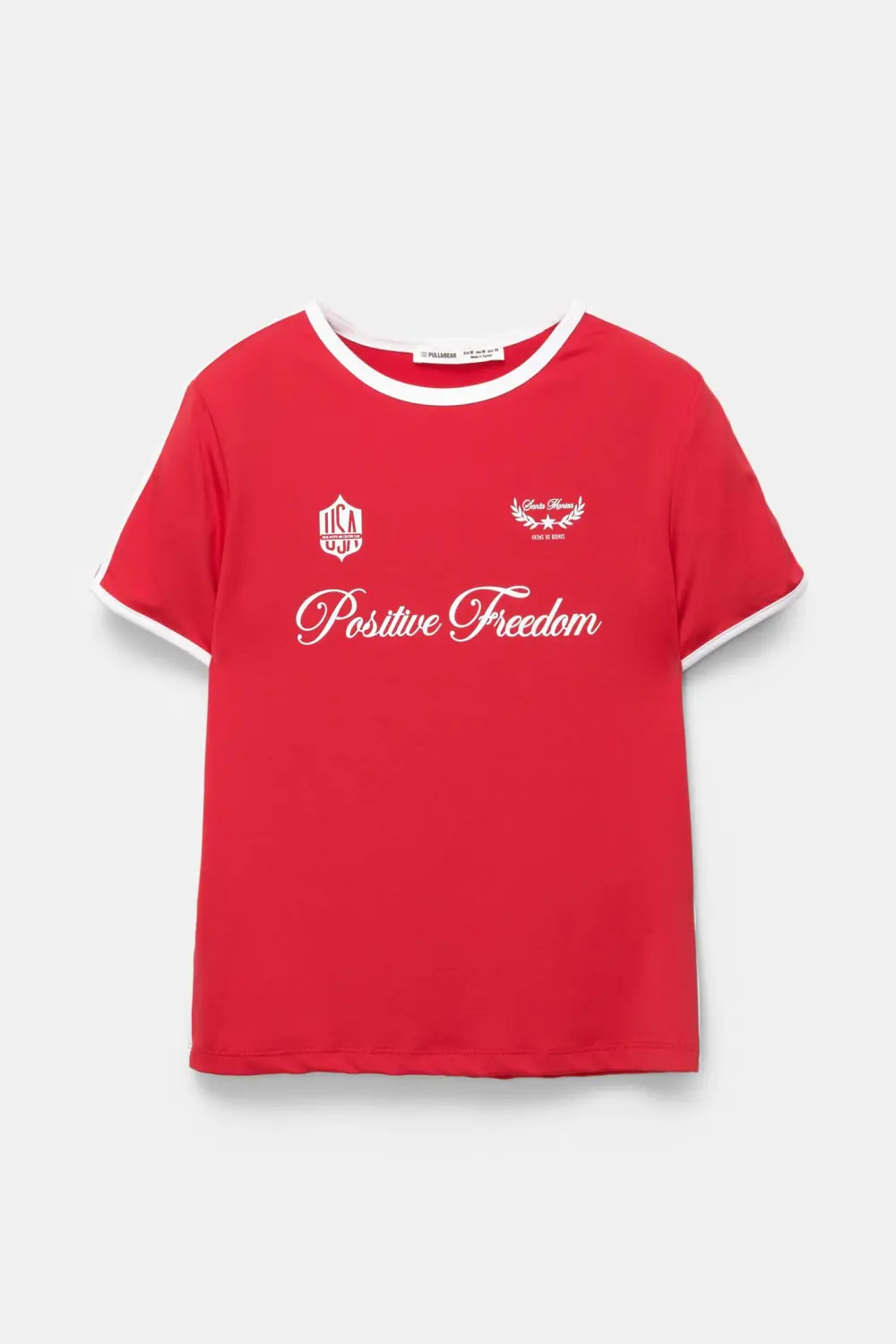 Camiseta cropped poliamida