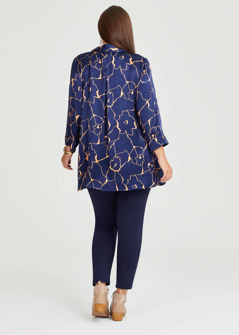 Satin Bloom Shirt