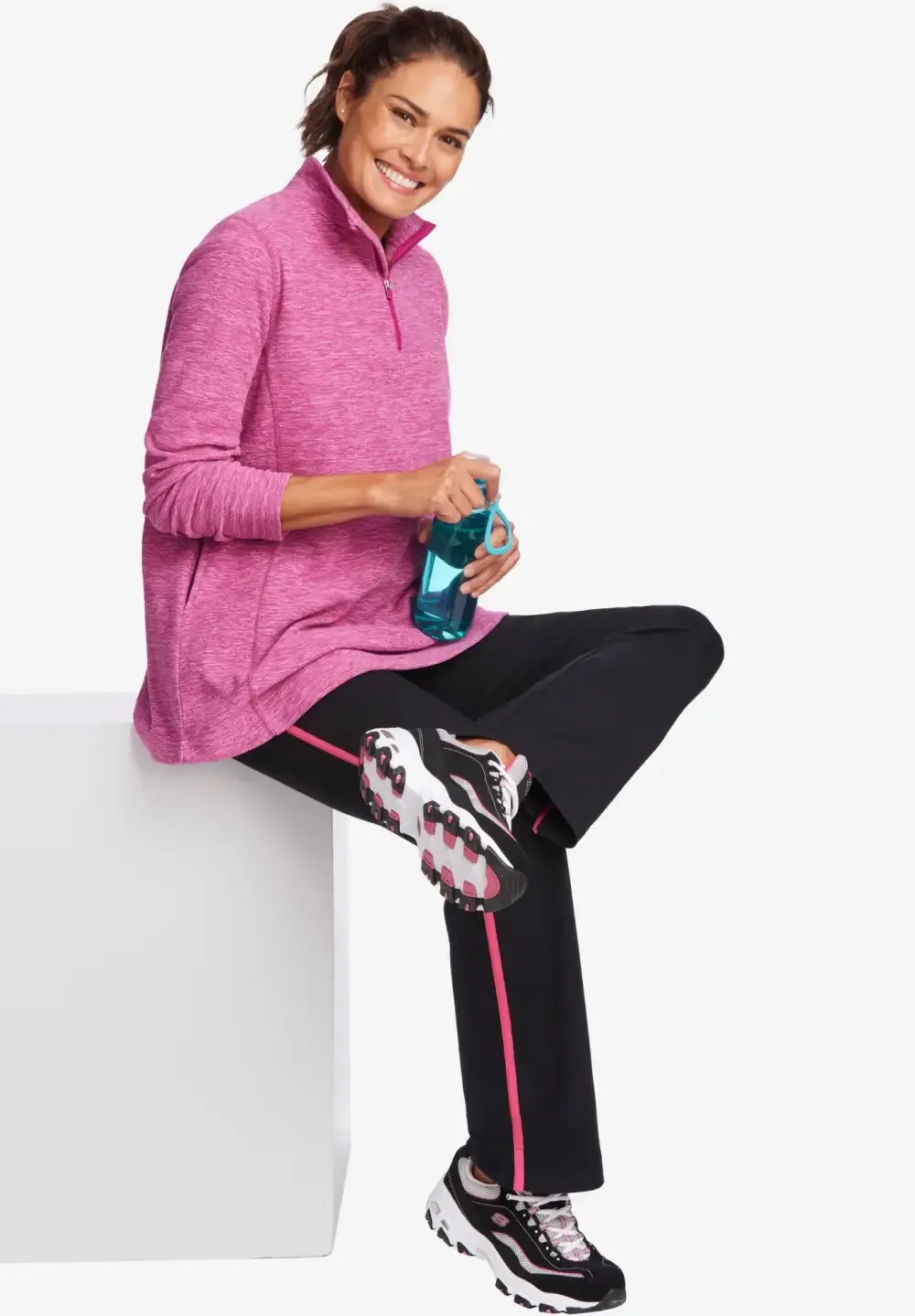 Microfleece Quarter-Zip Pullover