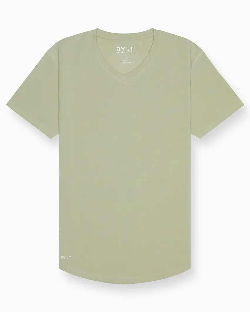 Drop-Cut V-Neck: Lux