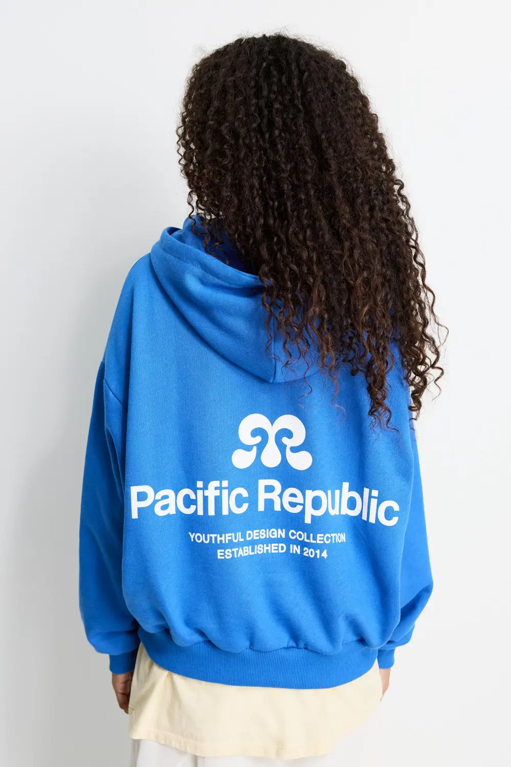 Sudadera capucha logo bordado