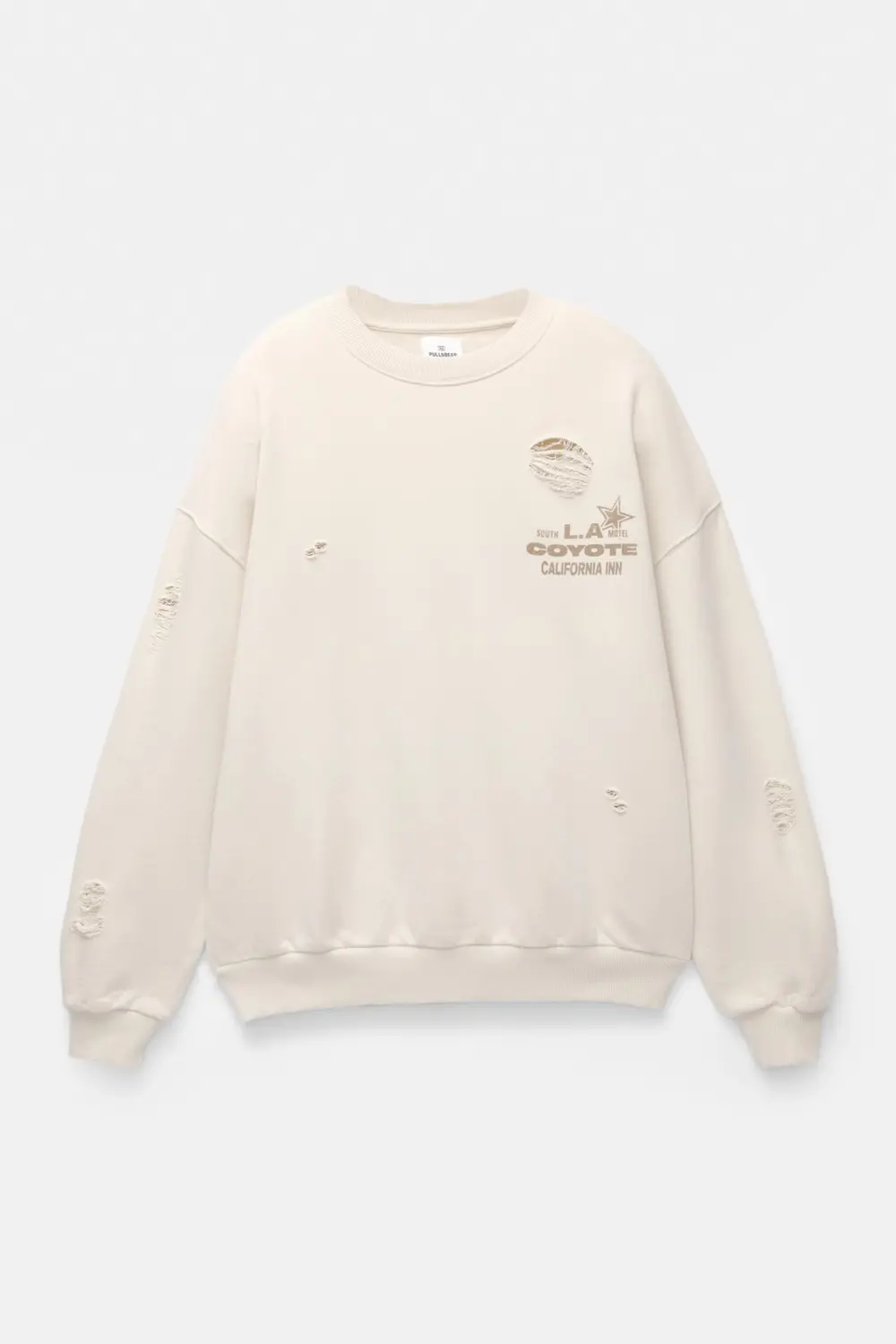 Sudadera motel detalle rotos