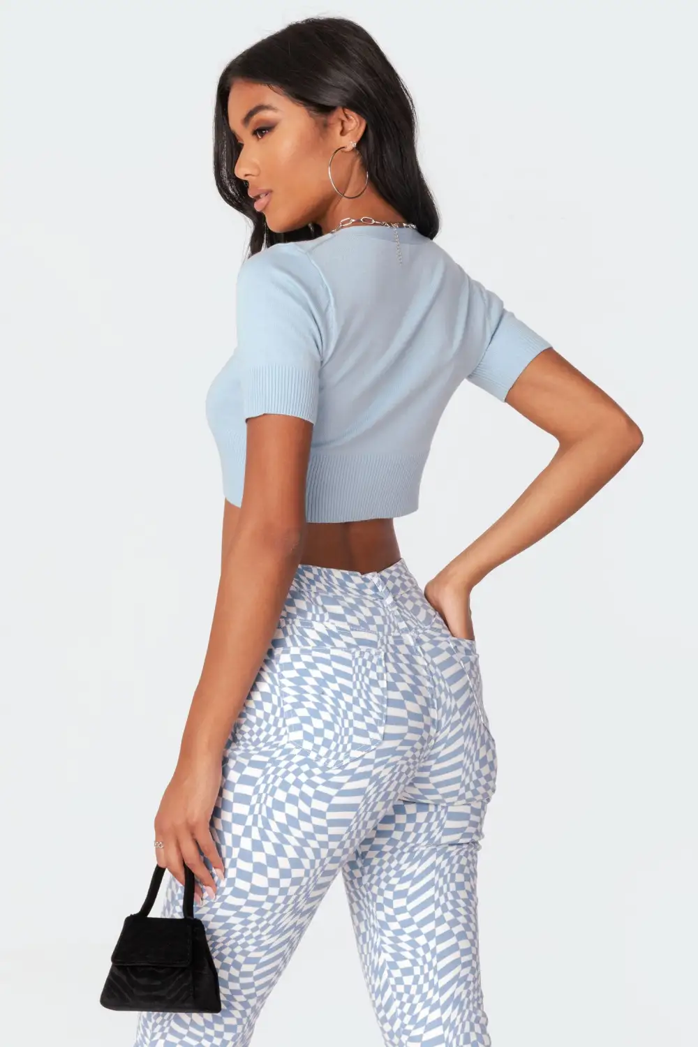 Ed Diamonte Knitted Top