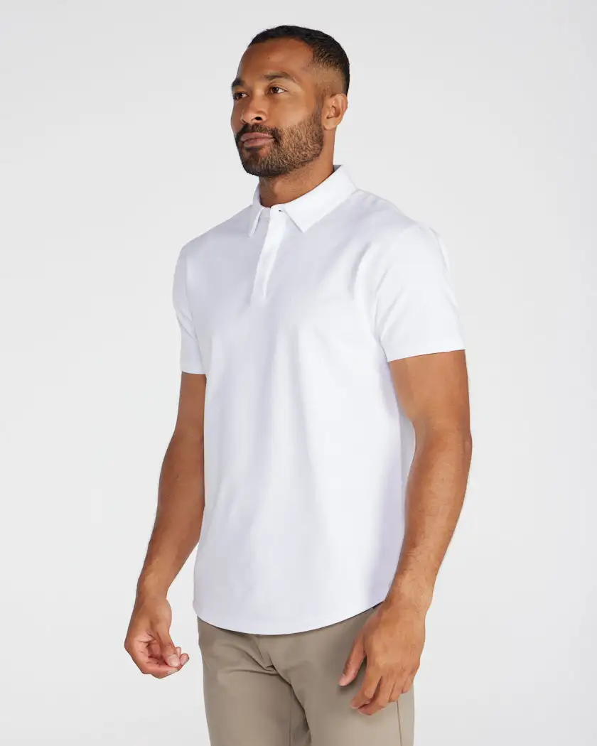 Lux Short Sleeve Polo - Concealed