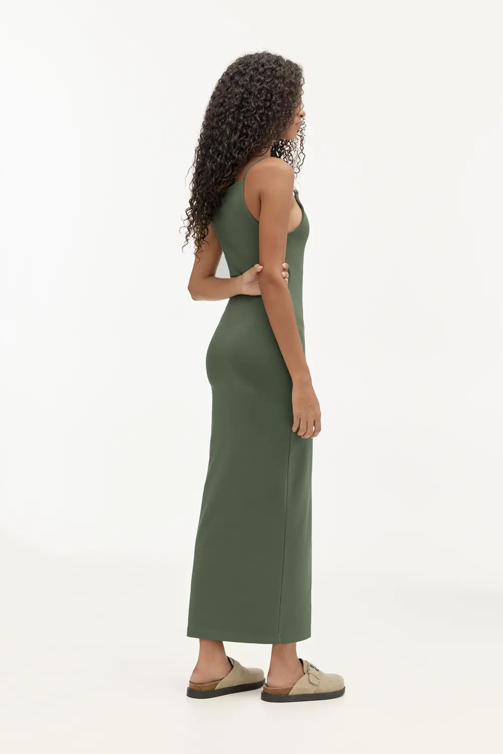 Vestido midi tirantes