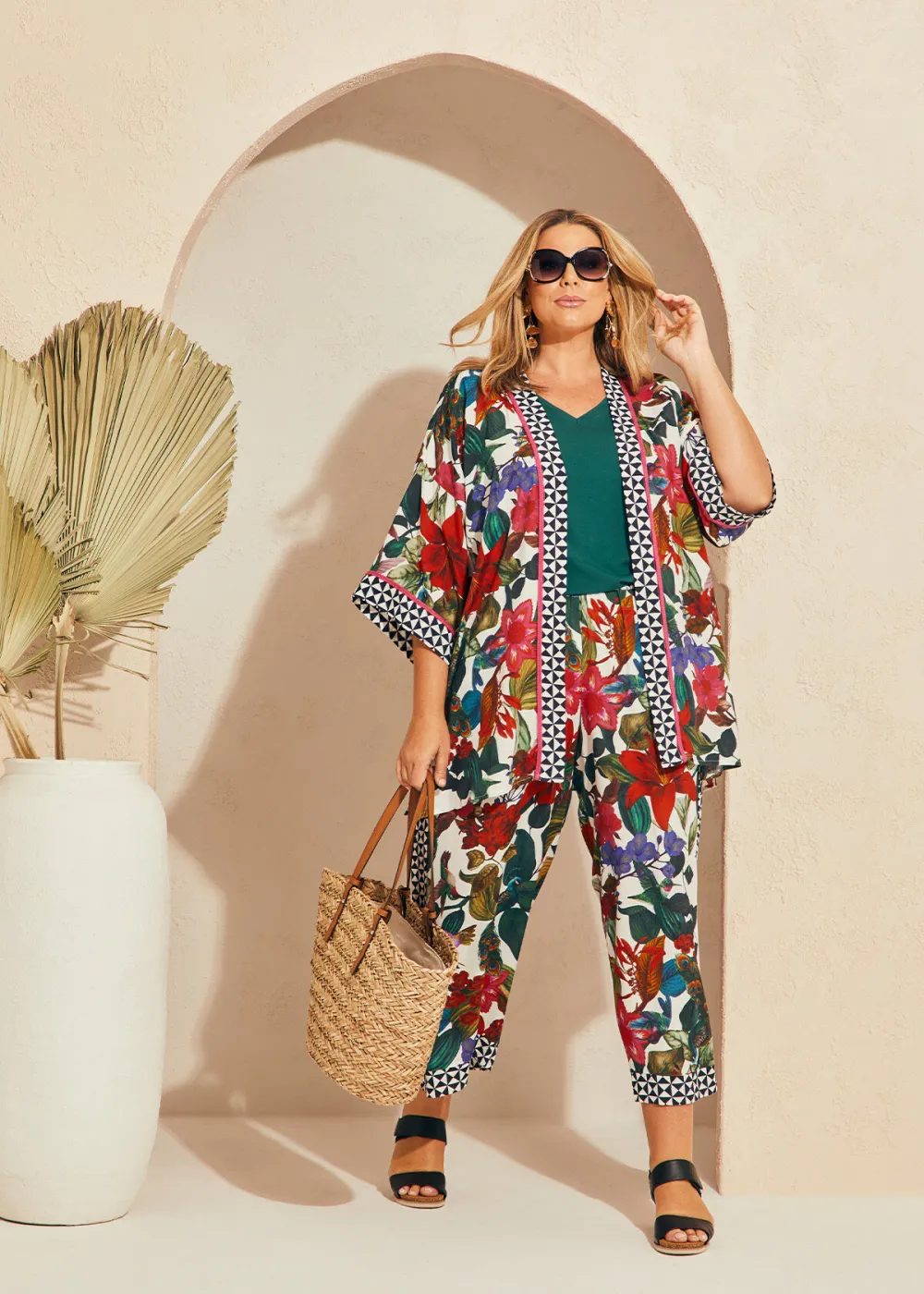 Natural Botanical Geo Pant