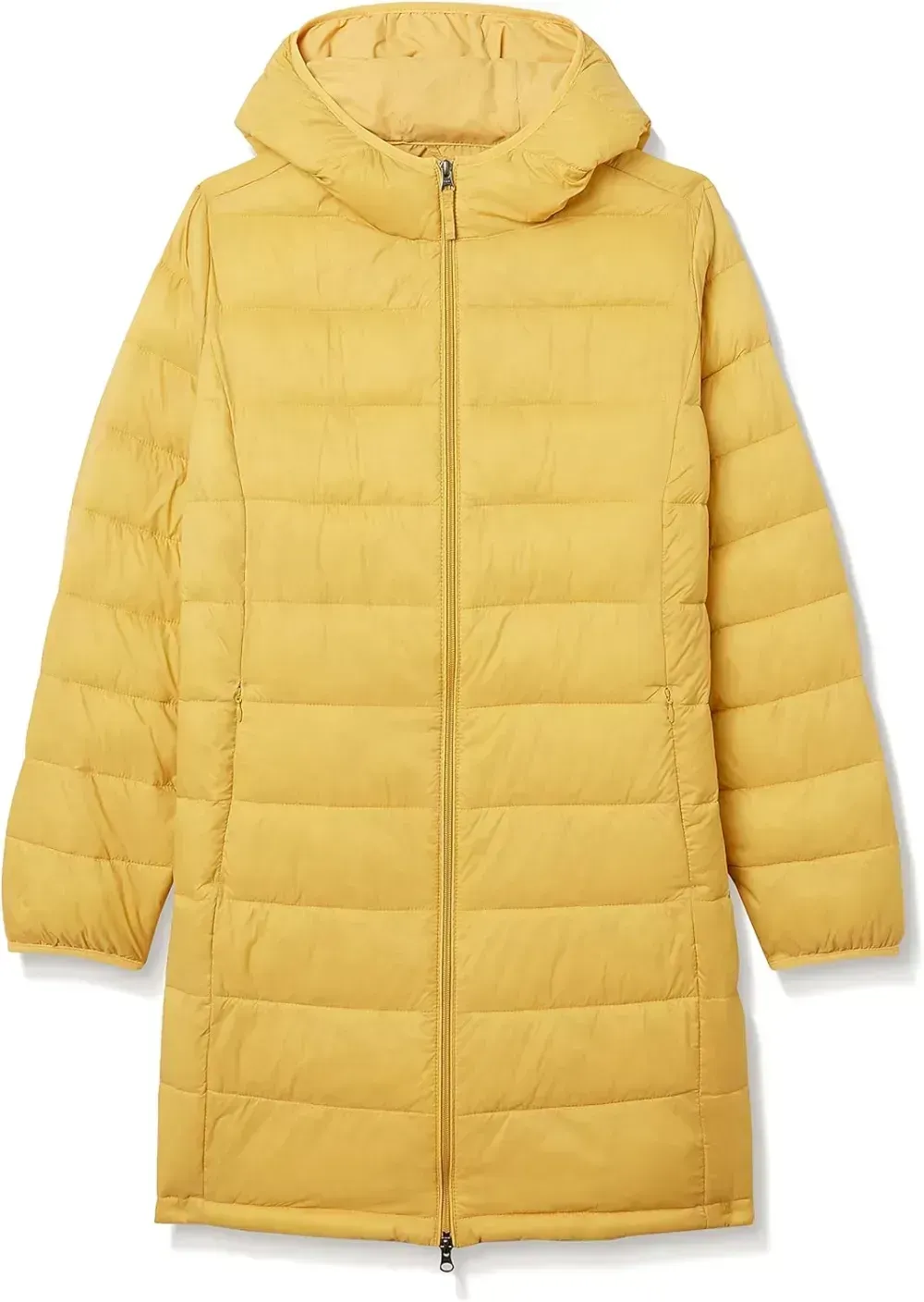 Women's Lightweight Water-Resistant Hooded Puffer Coat (Available in Plus Size)