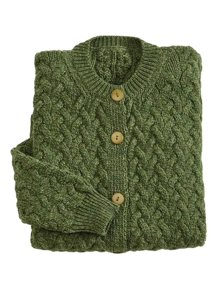 Women's Irish Supersoft Wool Cardigan