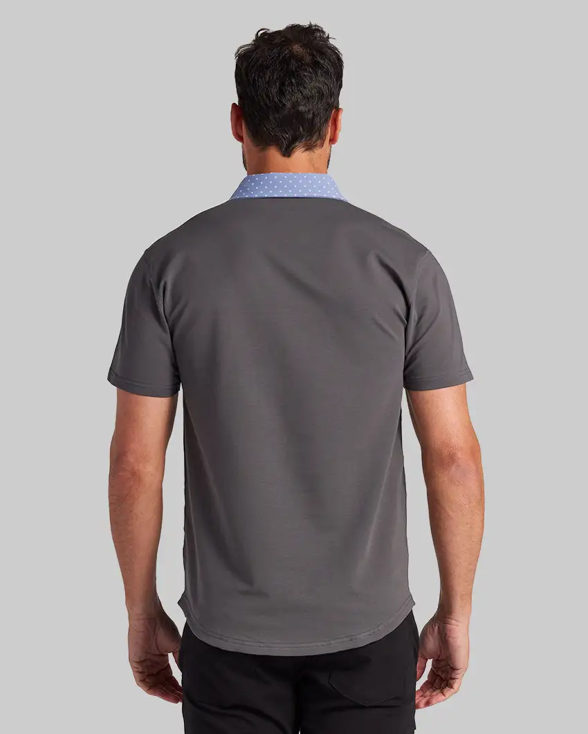 Drop-Cut: Lux Dotted Polo