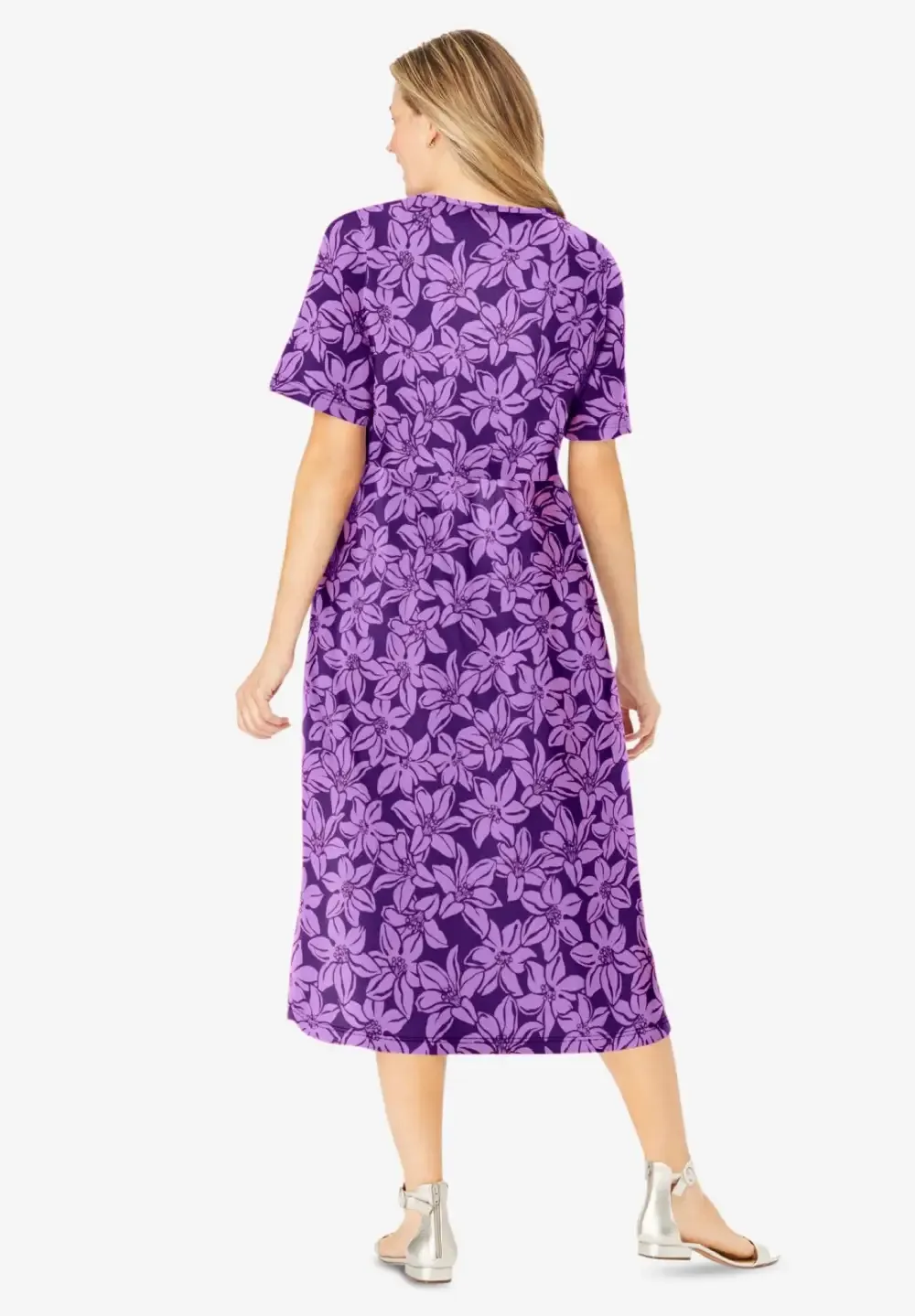 Button-Front Essential Dress