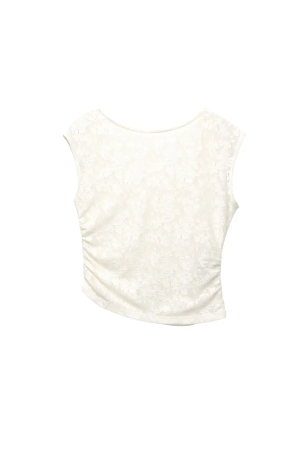 Rustic floral top