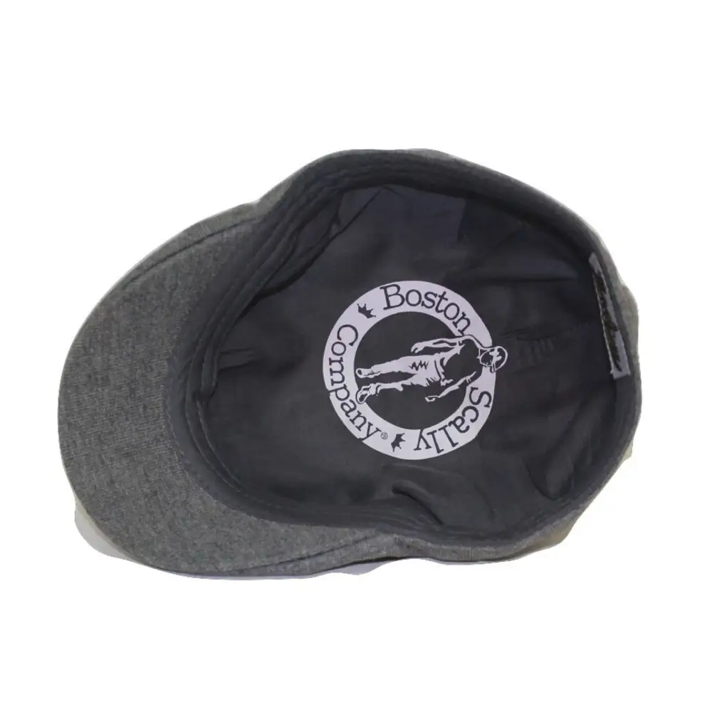 The Scrapper Boston Scally Cap - Light Grey