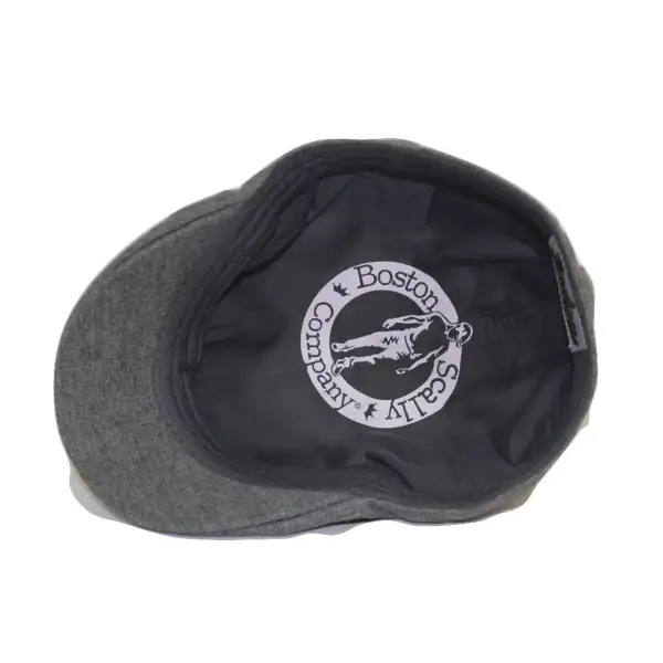 The Scrapper Boston Scally Cap - Light Grey