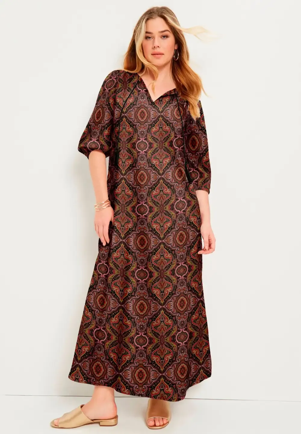 Halcion Boho Maxi Dress