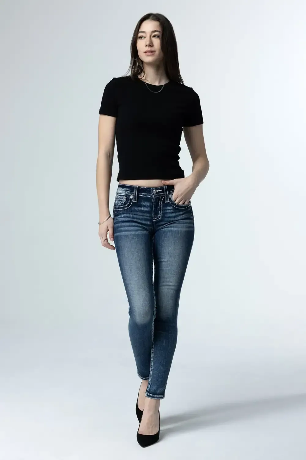 Floral Fleur Skinny Jeans