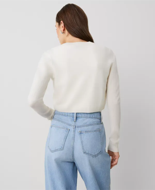 Cashmere Open Cardigan