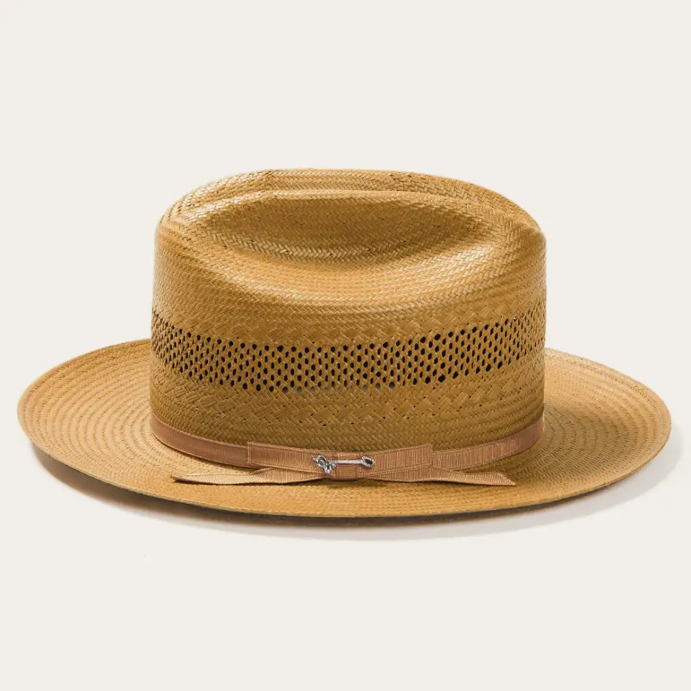 Open Road Vented Straw Cowboy Hat