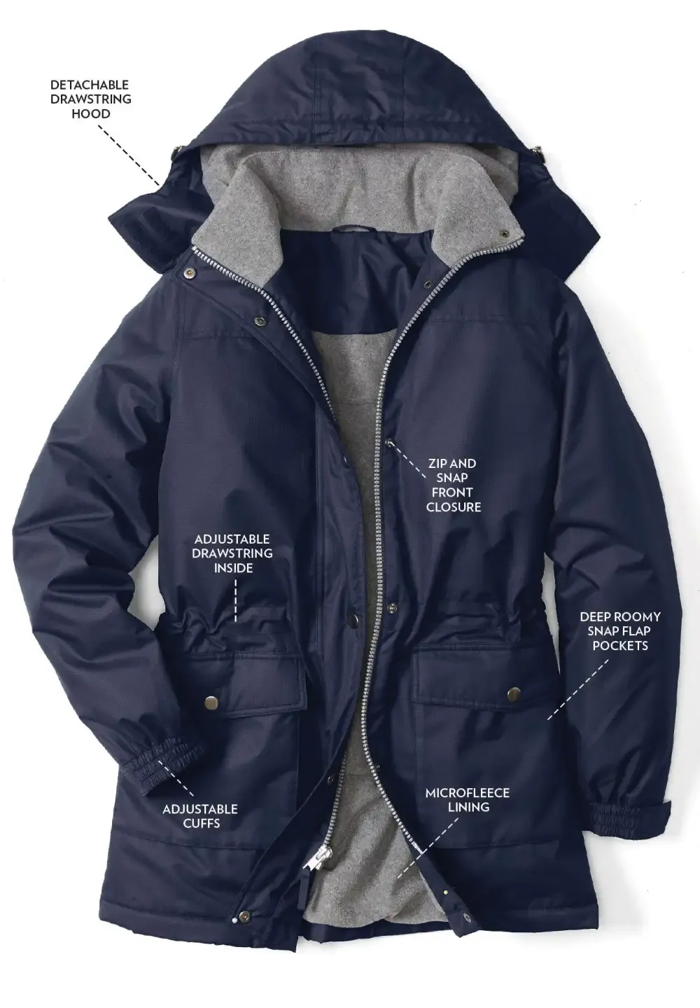Microfiber Parka