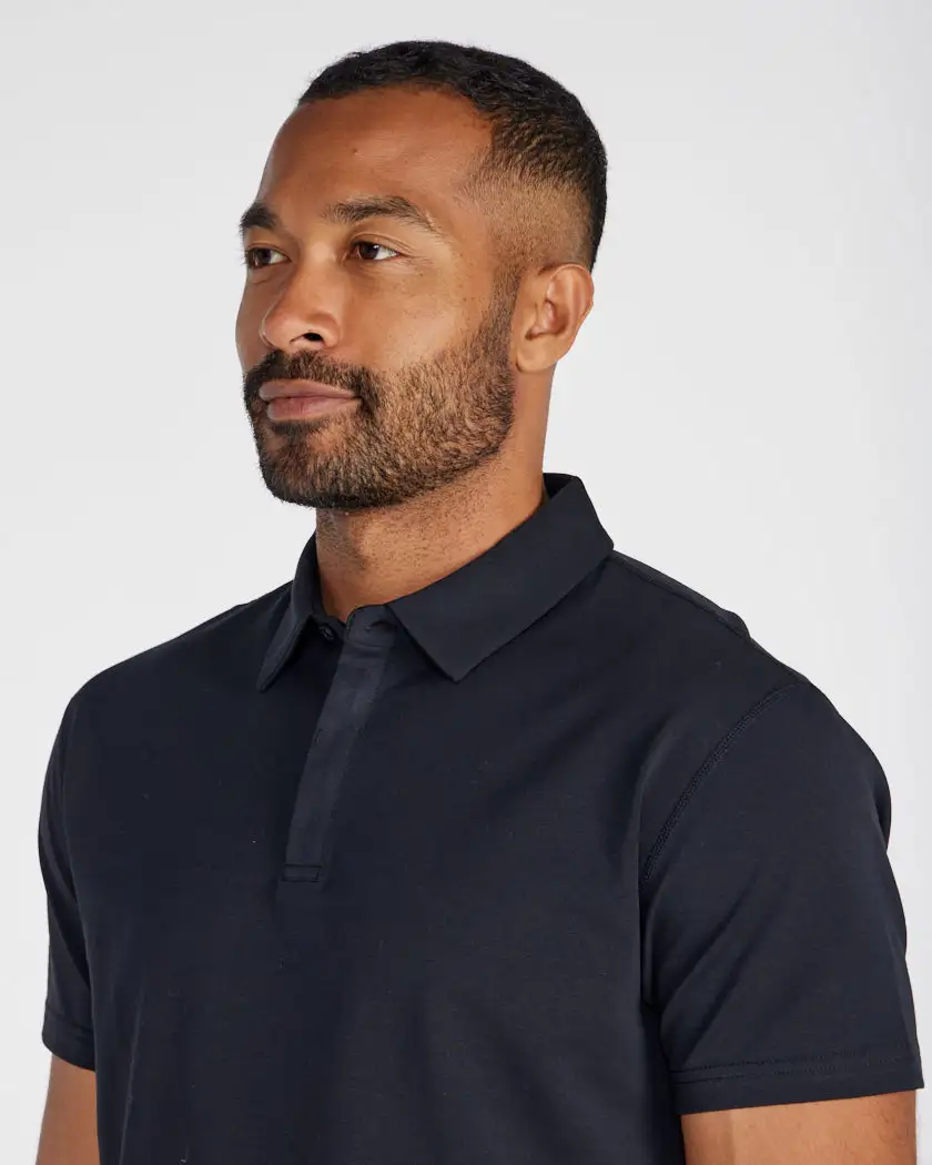 Lux Short Sleeve Polo - Concealed