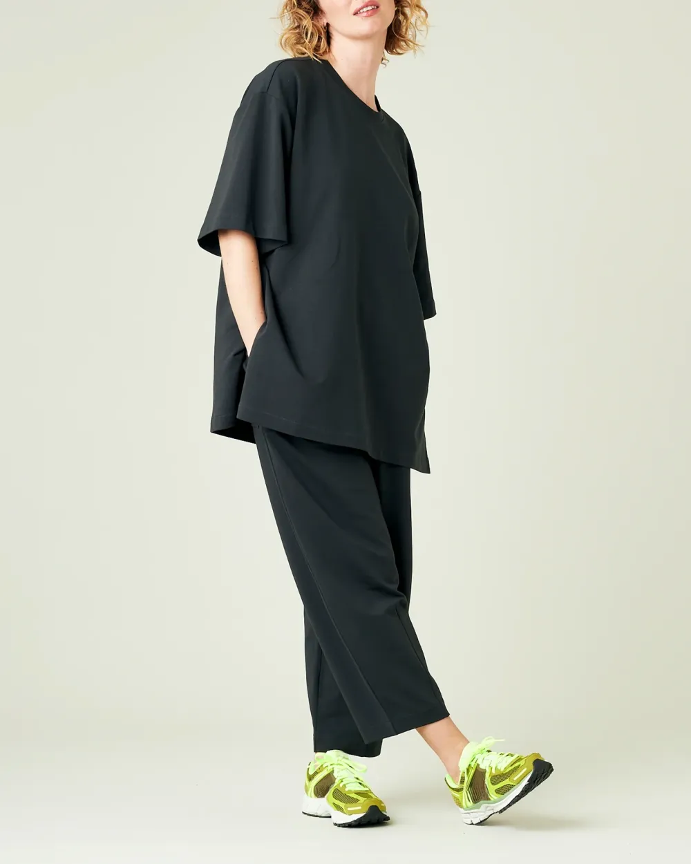 COTTON JERSEY TROUSERS