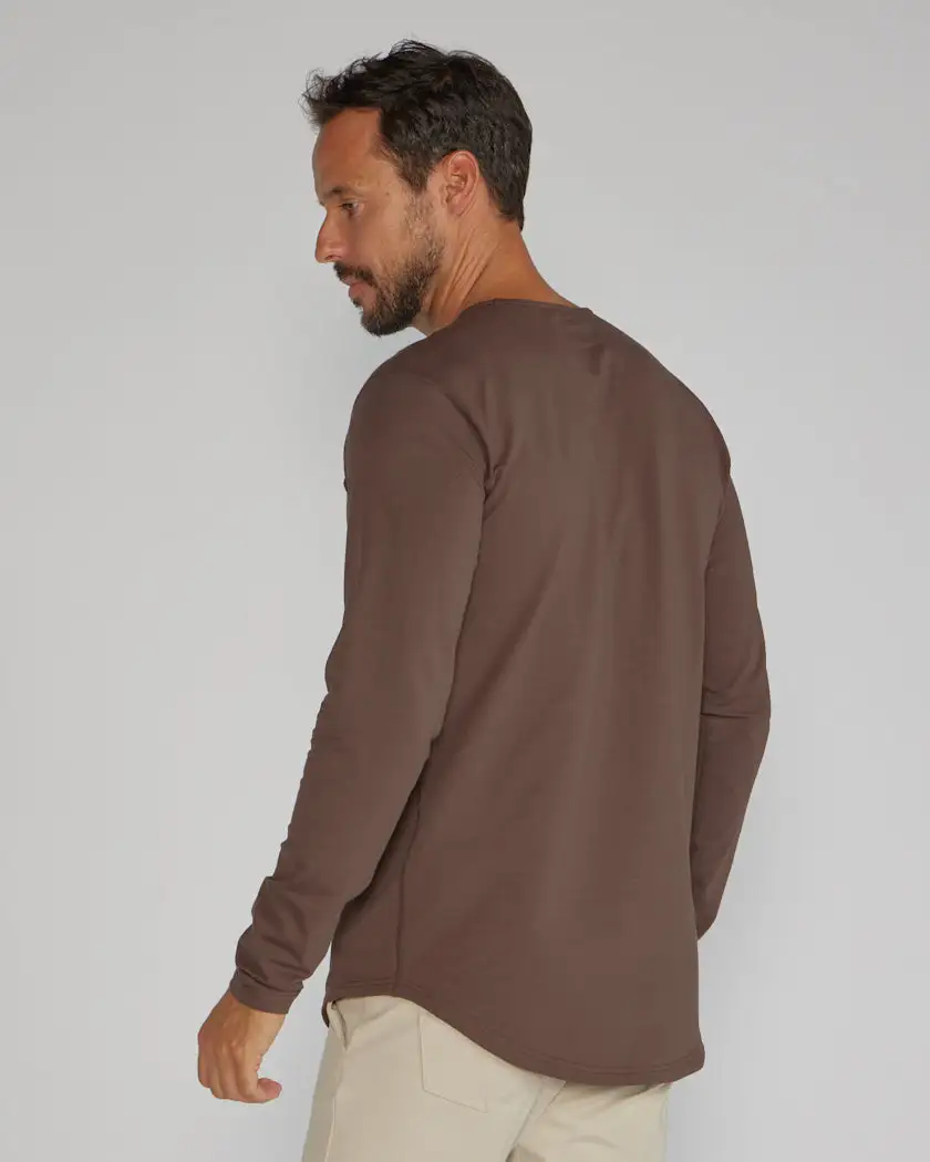 Drop-Cut Long Sleeve: Lux