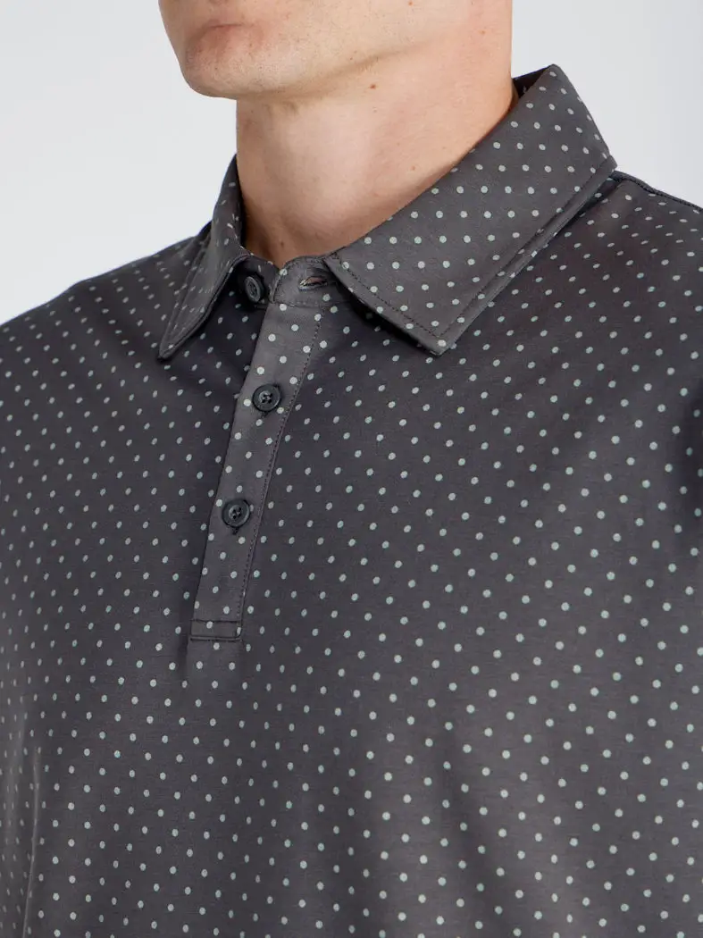 Drop-Cut: Lux Dotted Polo