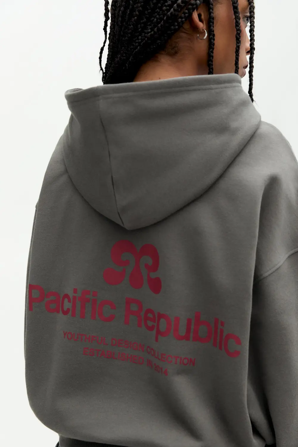Sudadera boxy Pacific Republic