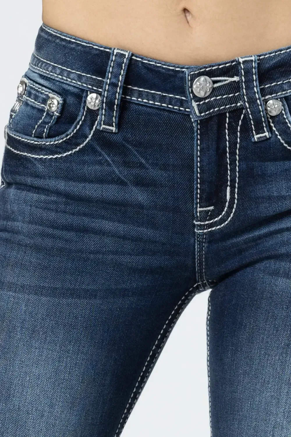 Mauve Longhorn Bootcut Jeans