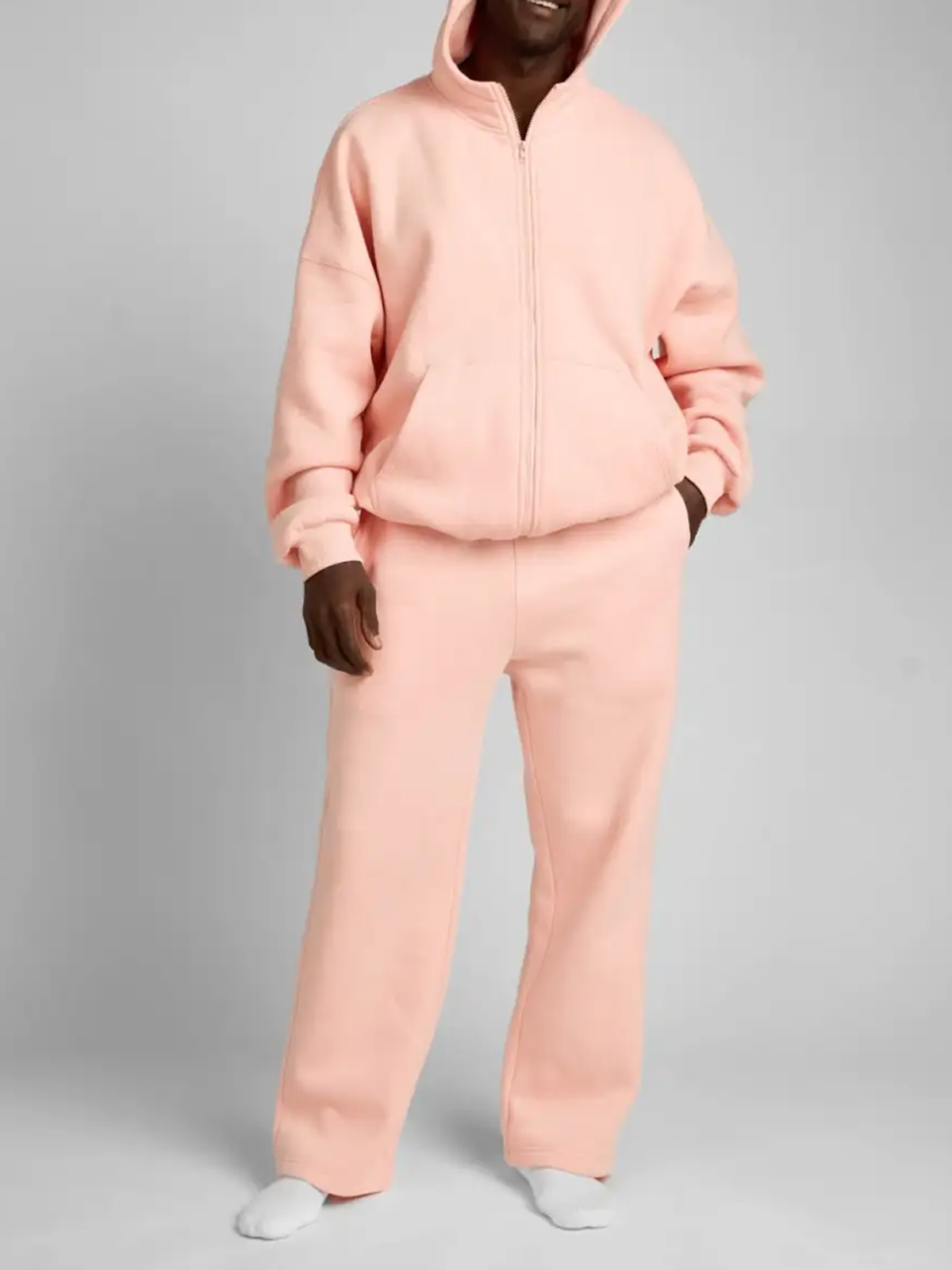 Pastel Zip Hoodie