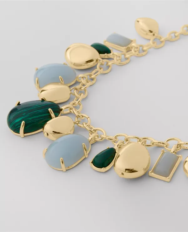 Statement Charm Necklace