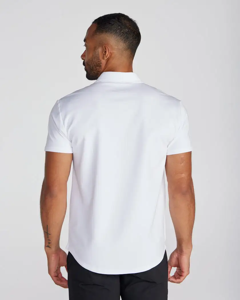 Lux Short Sleeve Button Down