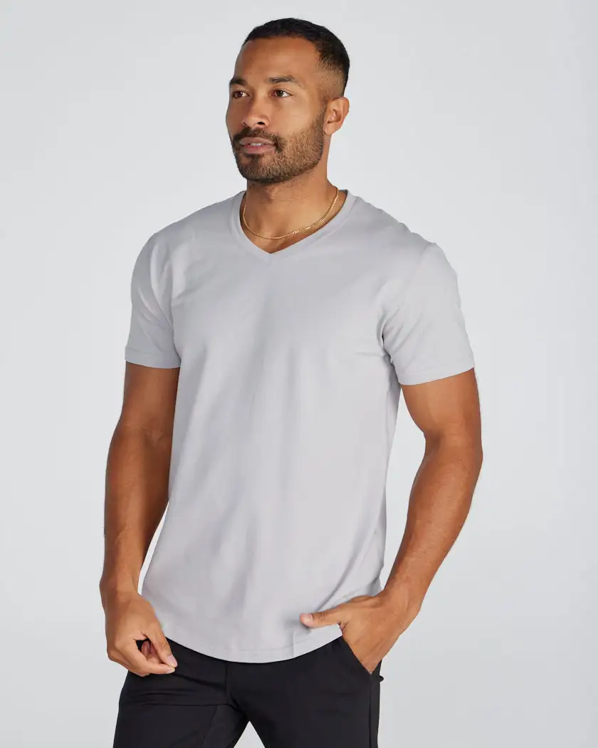 Drop-Cut V-Neck: Bylt Signature