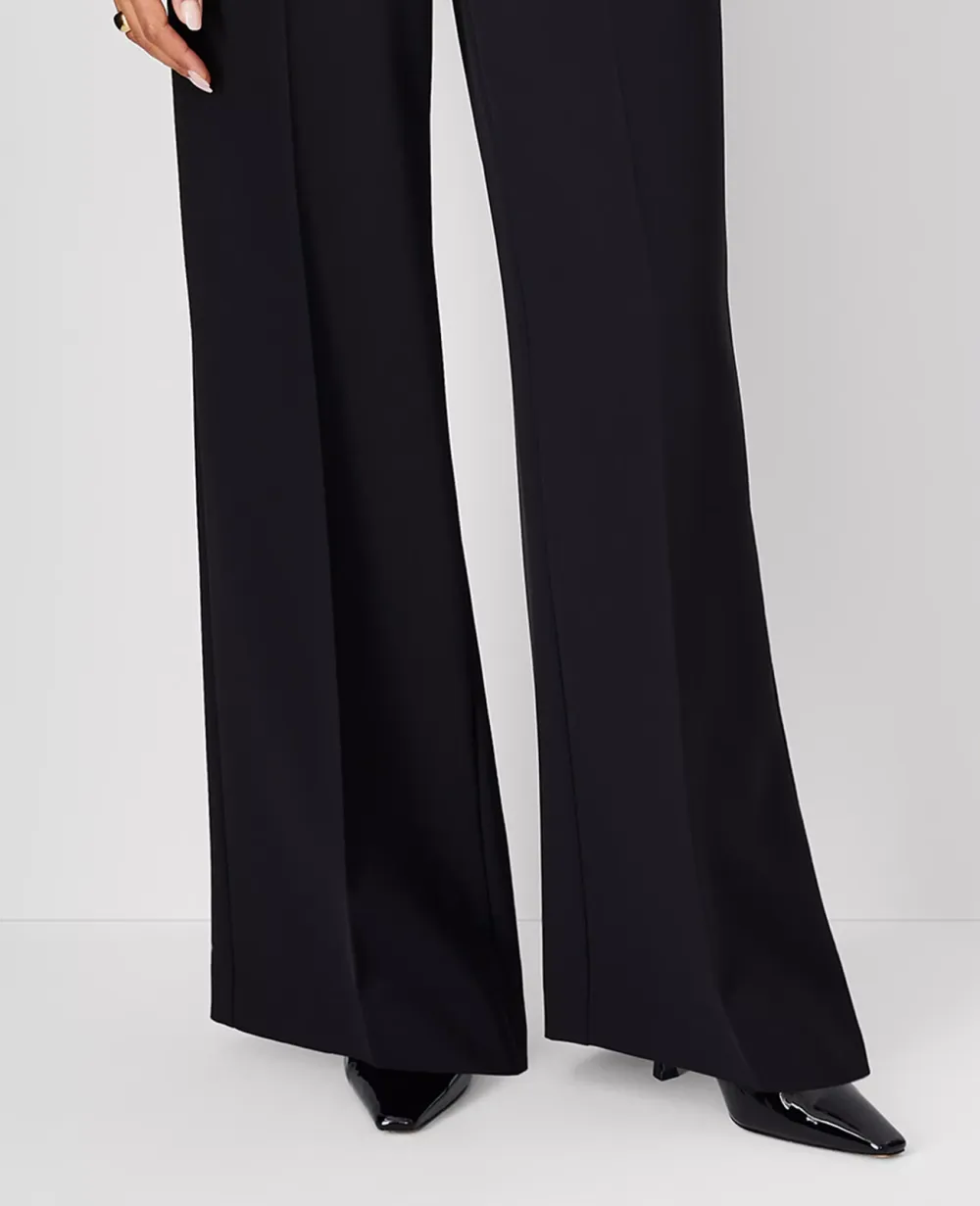 The Wide Leg Pant In Fluid Crepe
