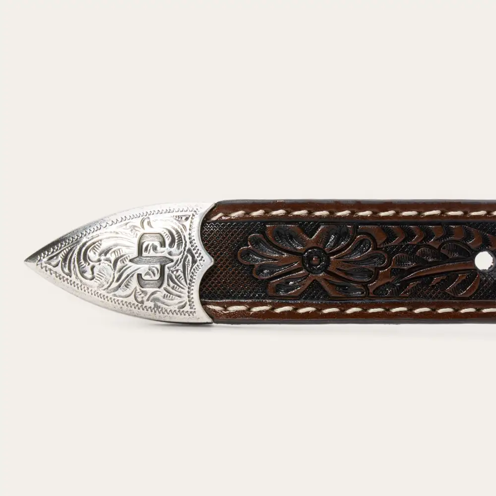 Tooled Tapered Belt