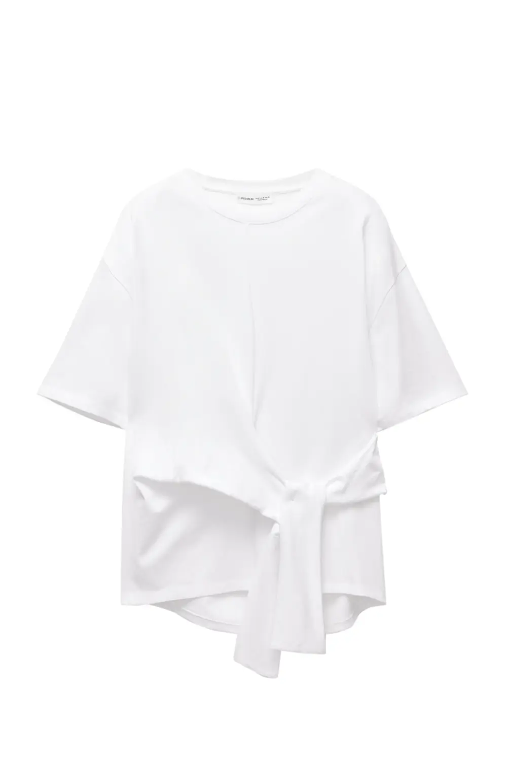 Camiseta manga corta nudo